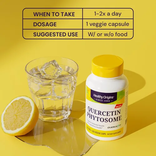 Miniatura 5 de Healthy Origins Fitosoma de quercetina 500 mg