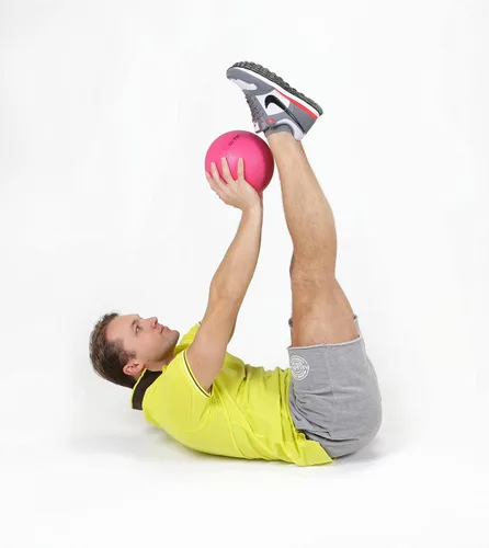 Miniatura 4 de Gymnic Heavy MED 4 - Pelota de ejercicio recreativo de vinilo magenta
