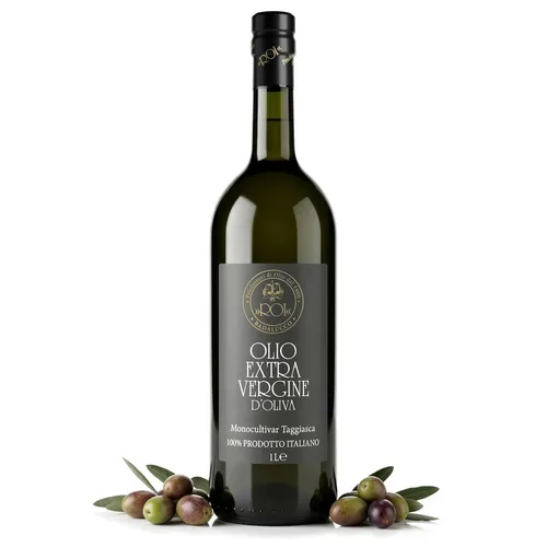 ROI Aceite de oliva italiano virgen extra Ligurian, cosecha temprana de primera calidad, prensado en frío, alto polifenol, AOVE de origen único