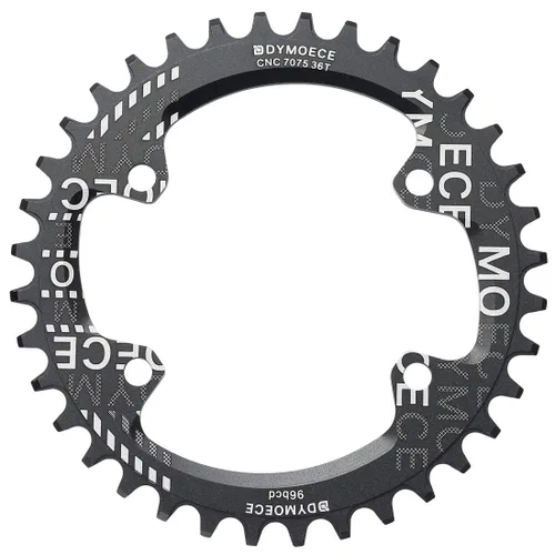 Plato de bicicleta 96BCD Dientes Ancha Ancha Aluminio 7075 | Plato ancho estrecho sola velocidad 32T 34T 36T 38T redondo para Shimano M6000 M7000