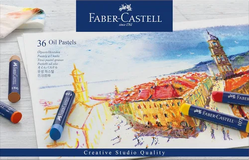 Miniatura 2 de Faber-Castell Creative Studio Crayones Pastel al Óleo - 36 Colores Vibrantes