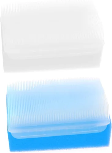Juego de 2 cepillos sensoriales para recién nacidos, cepillos de esponja de baño suaves para baby shower, entrenamiento sensorial para masaje suave