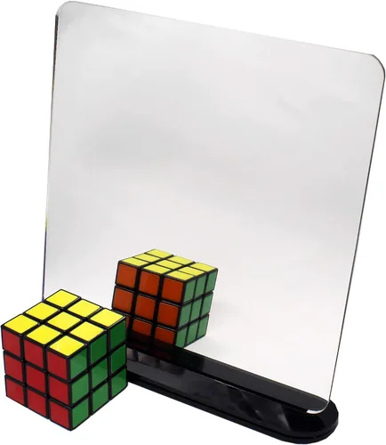 Miniatura 3 de Espejo plateado brillante 3 hojas de 0.118 in (1/8 pulgadas), 12 x 19 pulgadas, Glowforge Performance Series CO2 láser listo, acrílico, incluye
