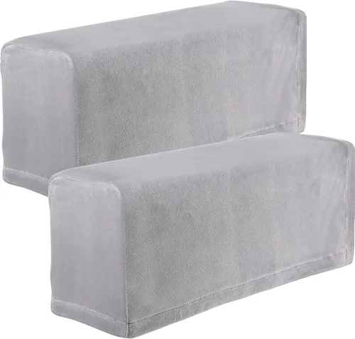 Miniatura 10 de Garneck 2 fundas de tela elástica para reposabrazos antideslizantes, de elastano, para sillón reclinable, protector de muebles, fundas para sillón