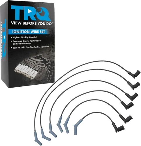 Miniatura 65 de Kit de cables para bujías de encendido del motor TRQ para Ford F250 F350 Super Duty V8 6.2L Nuevo