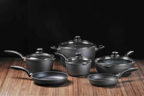 Miniatura 9 de Swiss Diamond Wok Wok HD antiadherente de aluminio recubierto de diamante de 12.5 pulgadas, 5.3 cuartos de galón, incluye tapa y estante de tempura