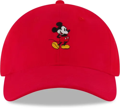 Miniatura 2 de Disney Gorra de béisbol de Mickey Mouse para hombre, sombrero de papá a presión