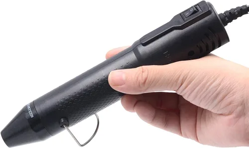 Miniatura 4 de mofa Pluma de Calor para Repujado, Mini Pistola de Calor, Herramientas de Pluma de Aire Caliente, Pluma Termorretráctil con Soporte Para Bricolaje