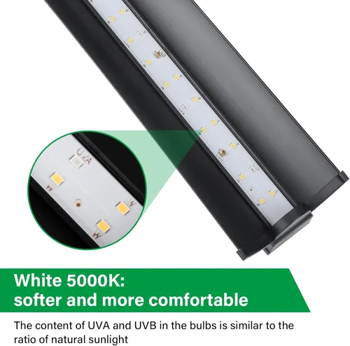 Miniatura 4 de Luz UVB para reptiles, 10W HO LED UVB lámpara de reptil UVA UVB lámpara bombilla terrario para dragón barbudo, tortuga, serpiente crestada Gecko
