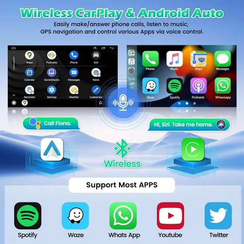 Miniatura 3 de [DSP] Radio de coche 4+64G para Toyota Highlander 2009 2010 2011 2012 2013 2014 Carplay Android Auto, 10.1 pulgadas HD IPS pantalla táctil estéreo