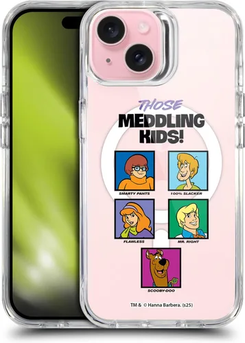 Miniatura 60 de Head Case Designs Funda con licencia oficial de Scooby-Doo Capture Character Art a prueba de golpes [protección de grado militar] compatible
