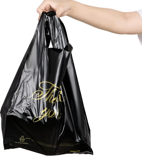 Miniatura 4 de Zonon 400 bolsas de compras de agradecimiento a granel para pequeñas empresas con asas en 3 tamaños, 10 x 16.5 pulgadas, 11.4 x 21 pulgadas, 13.8 x