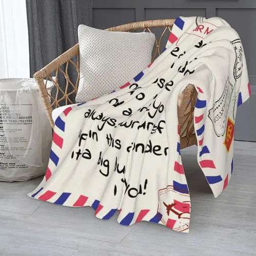 Miniatura 2 de Regalo para papá de la hija y el hijo, manta querida para papá para el día del padre, mantas suaves para arrojar para aniversario, cumpleaños, súper
