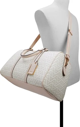 Miniatura 4 de ALDO Maleta de lona Mael para mujer, color hueso, Marrón