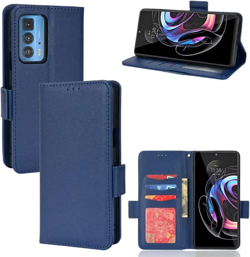 Miniatura 271 de Funda de piel sintética compatible con Motorola Moto E22 4G, funda de piel sintética compatible con Motorola Moto E22i 4G, color negro