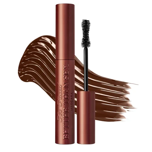 Miniatura 13 de Too Faced Better Than Sex Volumizing and Lengthening Mascara Vegan Formula, Dramatic Volume and Length Cruelty-Free Eye Makeup + Hourglass Brush