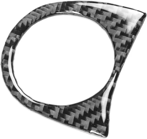 Miniatura 3 de Marco de encendido para volante de automóvil, calcomanía decorativa compatible con Subaru Impreza 2017-2022/Crosstrek 2018-2022, interior de fibra