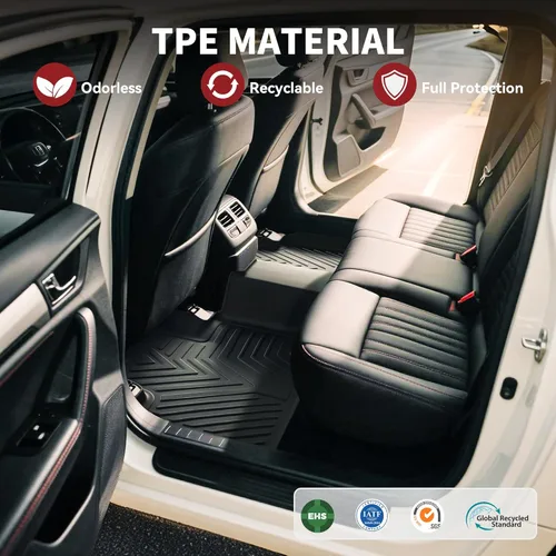 Miniatura 3 de YITAMOTOR Alfombrillas de suelo aptas para Chevrolet Tahoe y GMC Yukon 2015-2020, revestimientos de suelo de TPE para todo tipo de clima, accesorios