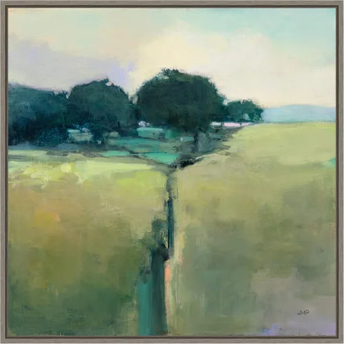 Miniatura 12 de Amanti Art Lienzo enmarcado para pared, 16 x 16 pulgadas, prado escénico de Julia Purinton, lienzo enmarcado para pared, obras de arte de paisajes
