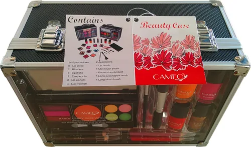 Miniatura 2 de Cameo Kit de maquillaje de tren con estuche de aluminio reutilizable para regalo