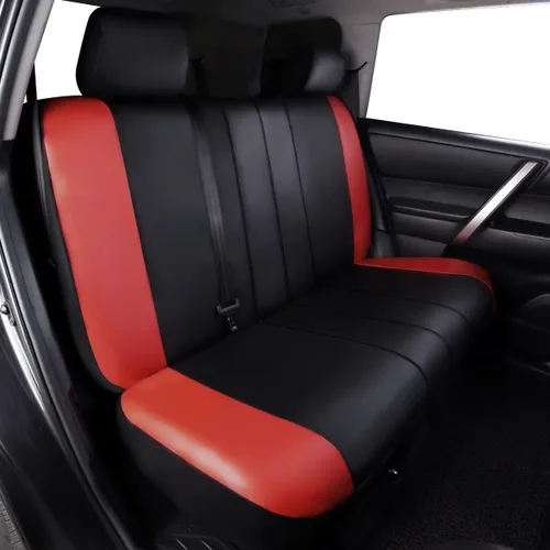 Miniatura 7 de Fundas para asientos de coche Flying Banner, protectoras, impermeables, de cuero sintético con fibra de carbono para asientos delanteros y traseros