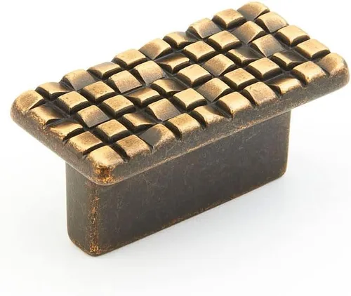 Miniatura 5 de Schaub Mosaic Collection - Pomo rectangular de 1-7/8 pulgadas (1.890 in), cromo pulido, 235-26