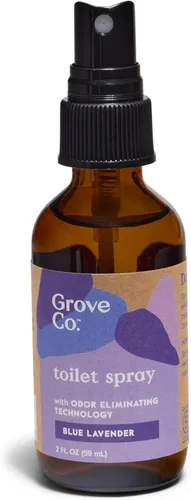 Miniatura 10 de Grove Co. Clear the Air - Aerosol para inodoro, ambientador de baño (2 onzas líquidas), eliminador de olores para olores fuertes, aroma 100% natural