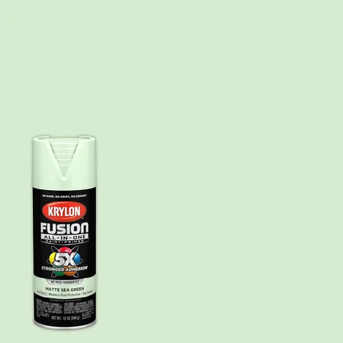 Miniatura 282 de Krylon Fusion - Pintura en aerosol adhesiva todo en uno para uso en interiores y exteriores, 12 onzas, aluminio