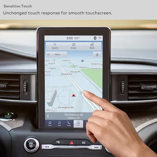 Miniatura 5 de [Antideslumbrante] Protector de pantalla de vidrio templado prémium para Ford Explorer 2020 2021 2022 2023 2024 pantalla táctil de 10.1 pulgadas