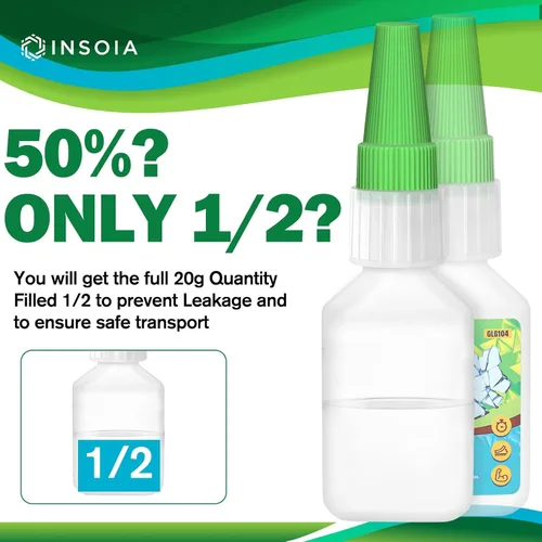 Miniatura 8 de Pegamento para vidrio, 0.71 onzas (0.71 oz), pegamento transparente para reparación de vidrio, adhesivo de vidrio de fijación rápida, resistente