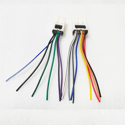 Miniatura 4 de Para Nissan Frontier Xterra Patrol X-Trail Estéreo de coche de CD DVD Power Arnés de cableado Adaptador de cable Enchufe Telar de plomo