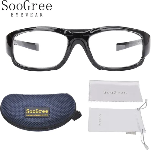 Miniatura 9 de SooGree Gafas Deportivas de Squash y Racquetball, Gafas de Baloncesto, Correa Ajustable, Resistente al Impacto