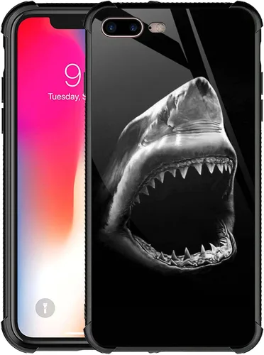 Miniatura 12 de Funda compatible con iPhone 7/8, diseño de bandera estadounidense con diseño de tiro con arco al aire libre, a prueba de golpes, antiarañazos
