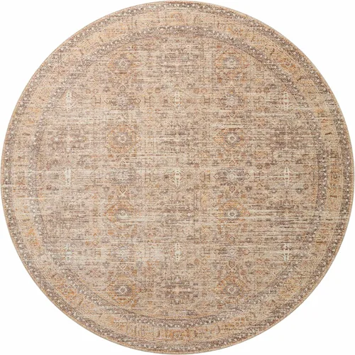 Miniatura 8 de Loloi Angela Rose Blake Collection BLA-06 Avena/Especias 9' x 13', Altura de Pelo 0.25", Flecos, Alfombra