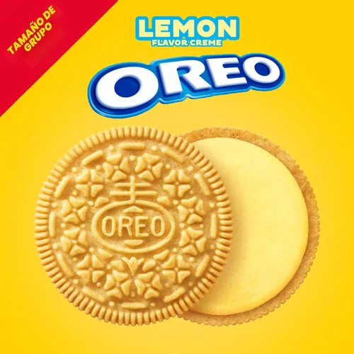 Miniatura 4 de OREO - Galletas tipo sándwich de limón y crema, tamaño fiesta, 24.95 oz