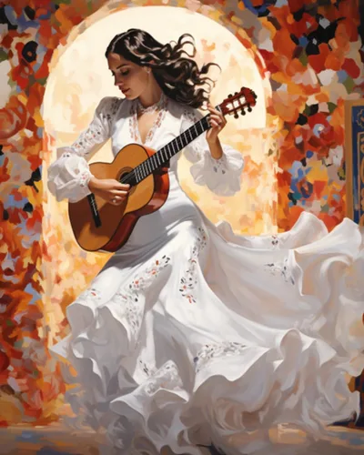 Miniatura 8 de Kit de pintura por números, lienzo de 16 x 20 pulgadas, pintura al óleo para niños, estudiantes, adultos principiantes con pinceles, pigmento