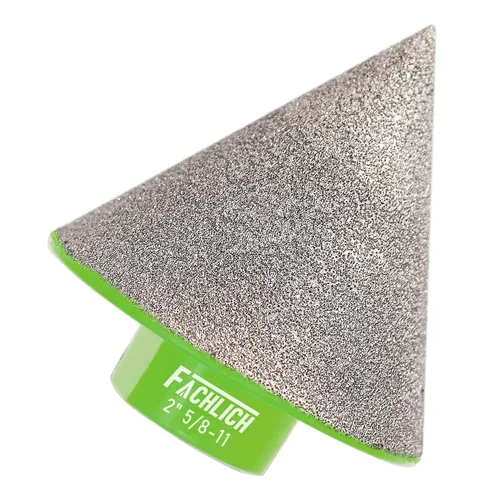 Miniatura 43 de Broca de fresado de biselado de diamante - Broca de cono de azulejos Biselado 4/5" vástago hexagonal 20MM Granito Agujeros de ampliación de mármol