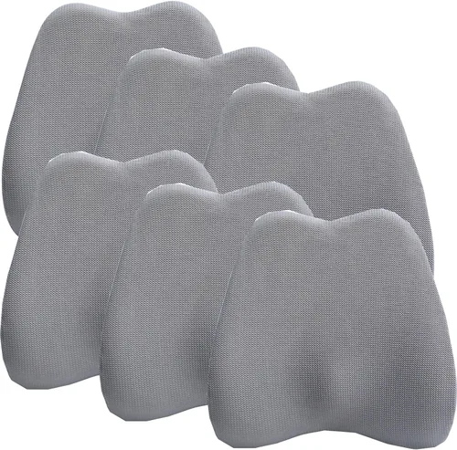 Miniatura 18 de ZTGL Almohada de apoyo de espalda, cojín para asiento de automóvil, escritorio y silla de oficina para postura y apoyo lumbar, almohadas de espuma