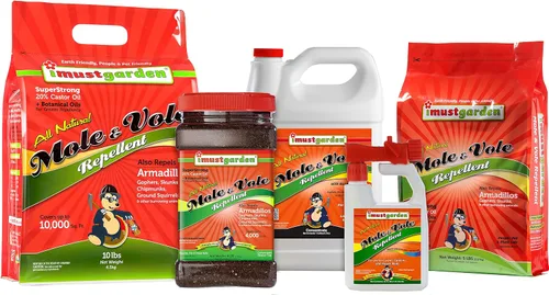 Miniatura 8 de I Must Garden - Repelente de topos y campañoles: fuerza profesional, el doble de cobertura, todos los ingredientes naturales, tarro agitador de 4