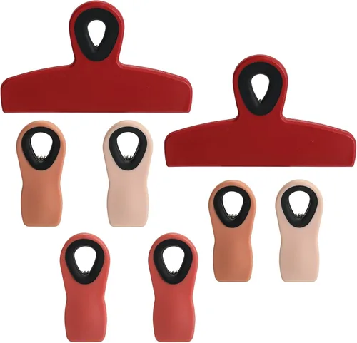 Miniatura 14 de Clips para pan, clips para bolsa, clips magnéticos, clips para chips, clips para bolsa, clips de alimentos para paquetes de alimentos, clip