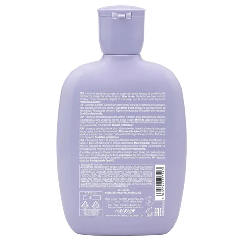 Miniatura 2 de ALFAPARF MILANO Semi Di Lino Champú Suavizante Sin Sulfato - Champú Anti Frizz Cuidado y Limpieza del Cabello para Revitalizar el Cabello Seco