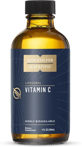 Quicksilver Scientific Vitamina C liposomal – Suplemento de vitamina C líquido tamponado de 1000 mg – Apoyo inmunológico + antioxidante – Liposomas