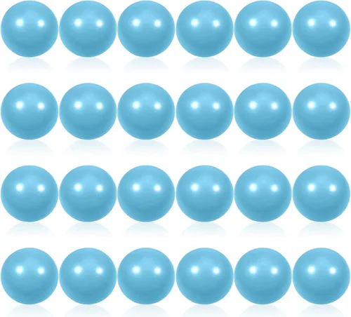 Miniatura 10 de 24 bolas de espuma roja para aliviar el estrés para niños y adultos, juguetes sensoriales para aliviar la ansiedad, TDAH, autismo (rojo)
