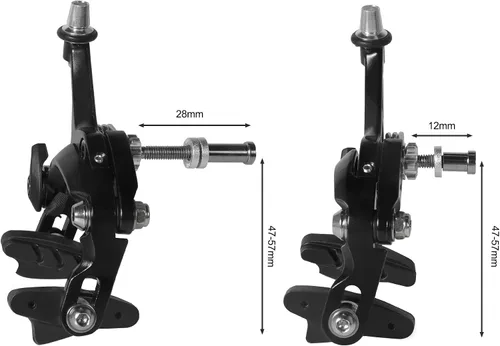 Miniatura 3 de SENQI Pinza de bicicleta de aleación de aluminio, pinza de freno de bicicleta, pinza C para bicicletas de engranaje fijo, bicicletas de carretera