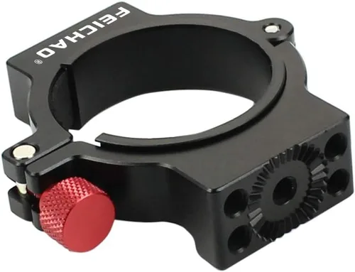 Miniatura 2 de Adaptador de junta tórica Estabilizador de 3 ejes 1/4 Tornillo de extensión de anillo de expansión Micrófono Montaje de luz de video LED Compatible