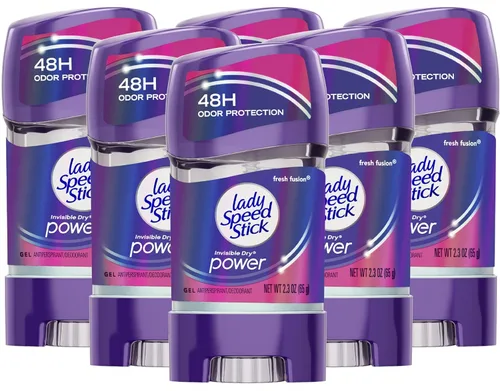 Lady Speed Stick Power Fusion Antitranspirante desodorante en gel – 2.3 oz (paquete de 6)