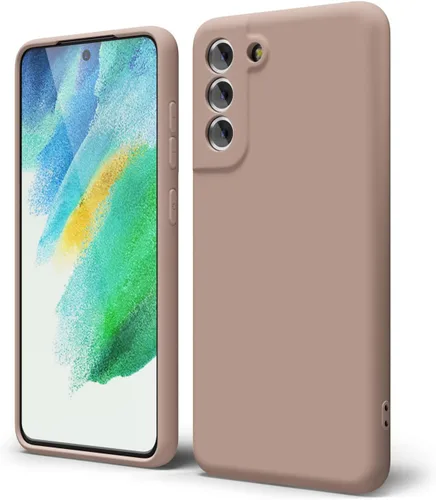 Miniatura 60 de oakxco Funda para teléfono Samsung Galaxy S21 Ultra con agarre de silicona líquida, bonita funda delgada y delgada de goma suave de TPU lisa
