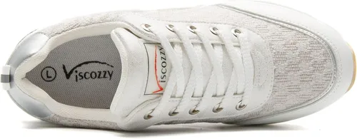 Miniatura 3 de Viscozzy Zapatillas de tacón alto con cuña para mujer