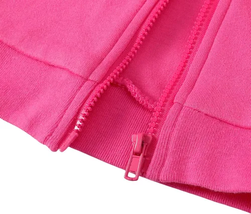 Miniatura 4 de ROMPERINBOX Sudadera con capucha para bebé y niña, con cremallera completa, ligera, delgada, abrigo, sudaderas de 0 a 24 meses