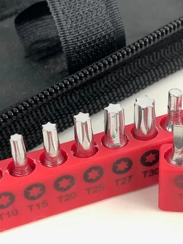 Miniatura 11 de Apollo Tools DT9774 - Juego de 56 herramientas compactas SAE en estuche con cremallera, juego de herramientas mecánicas pequeñas para emergencias